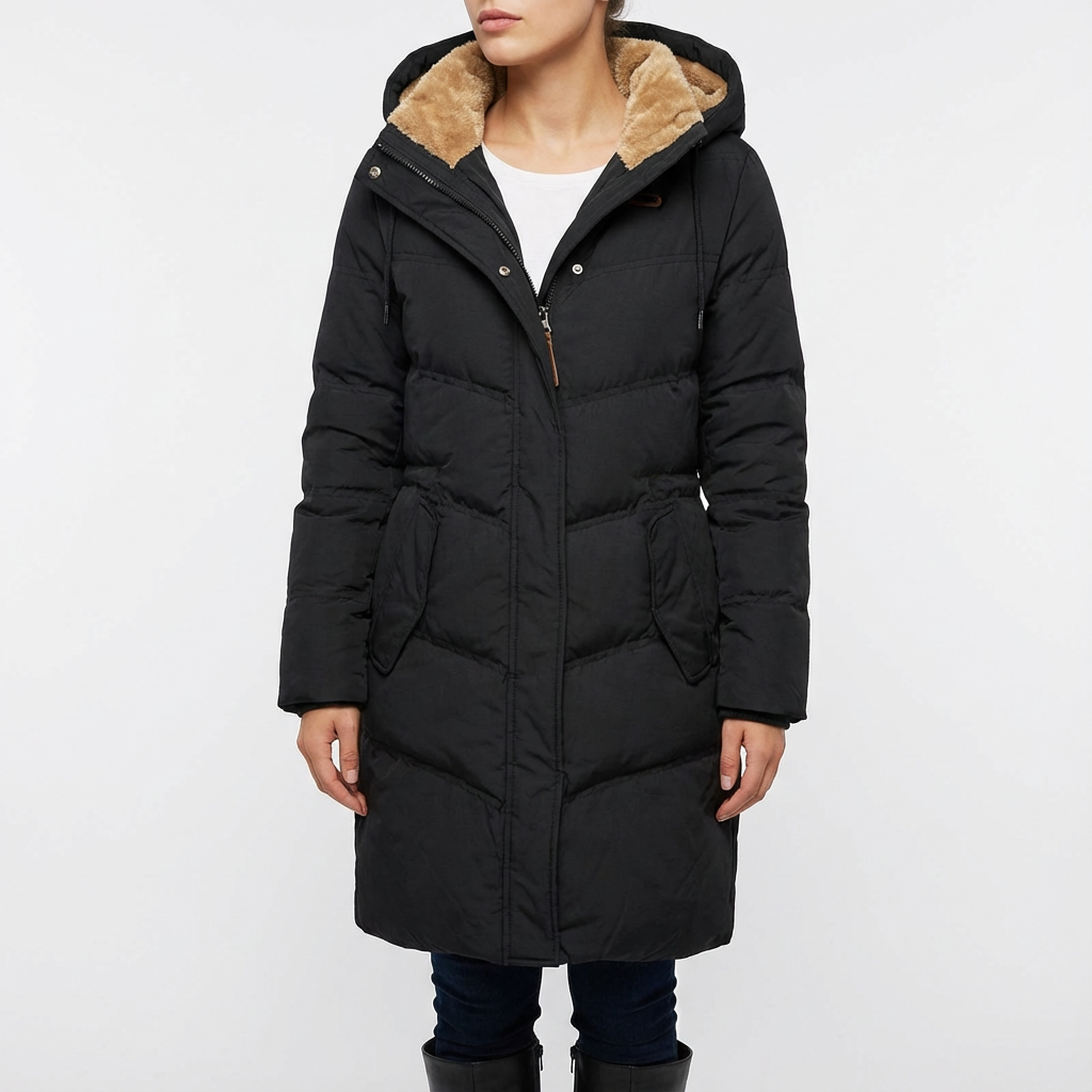 Sheryl | Women's Hooded Long Puffer Coat