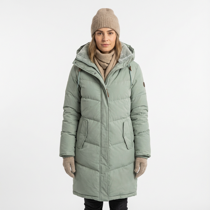 Sheryl | Women's Hooded Long Puffer Coat