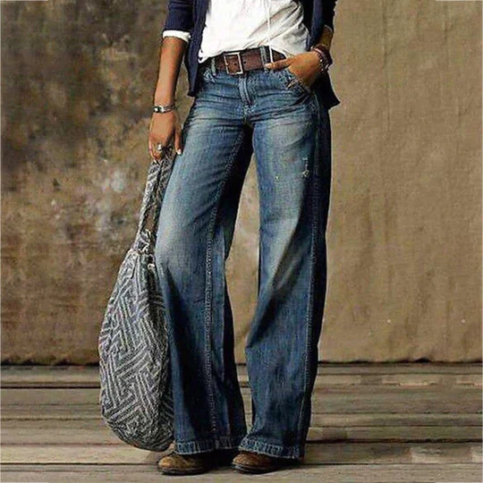 Sienna | Women's Denim High-Waist Extra Wide Leg Jeans