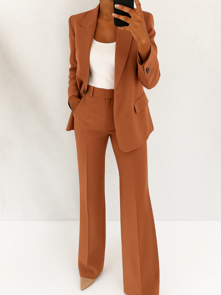 Sloane | Women's Stretch Tailored Blazer & Trouser Suit Set