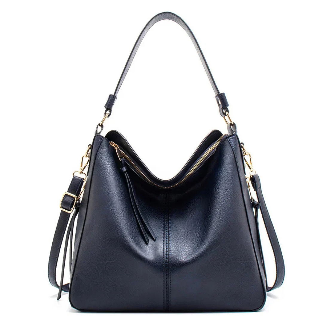 Sutton | Women's Leather Slouchy Hobo Shoulder Bag Chic