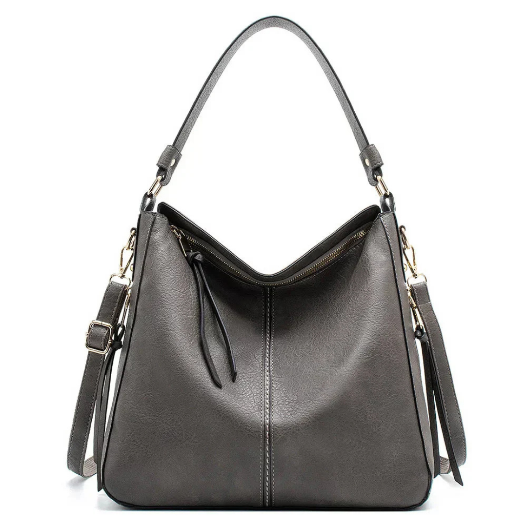 Sutton | Women's Leather Slouchy Hobo Shoulder Bag Chic