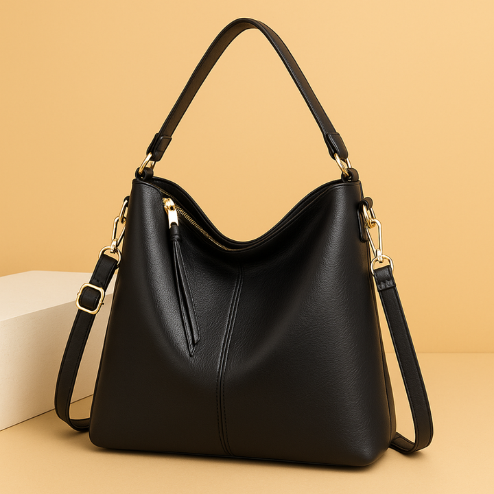Sutton | Women's Leather Slouchy Hobo Shoulder Bag Chic