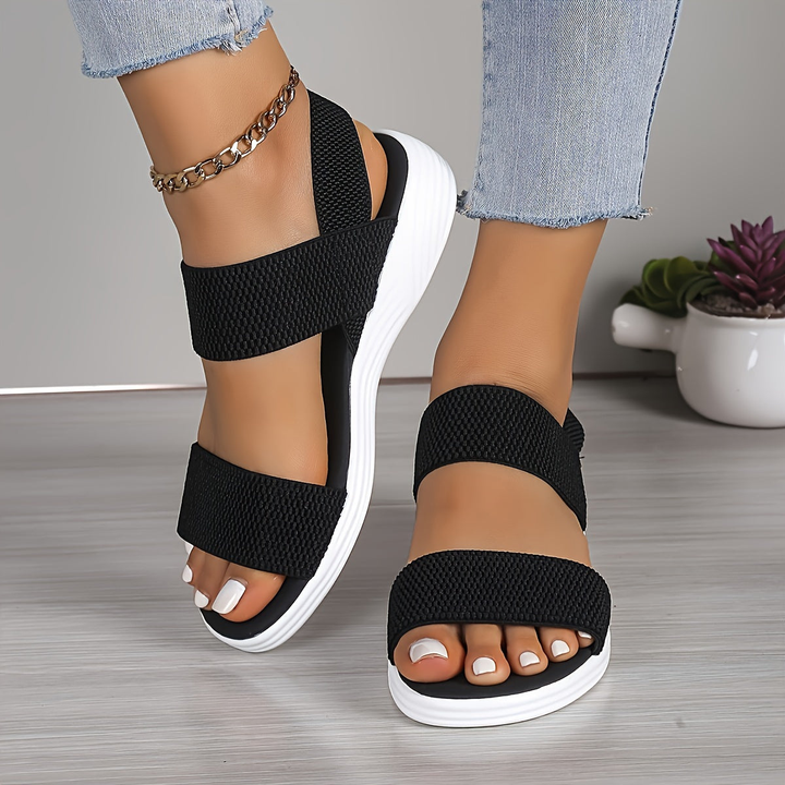 Tilda | Women's Arch-Support Elastic Strap Platform Sandals