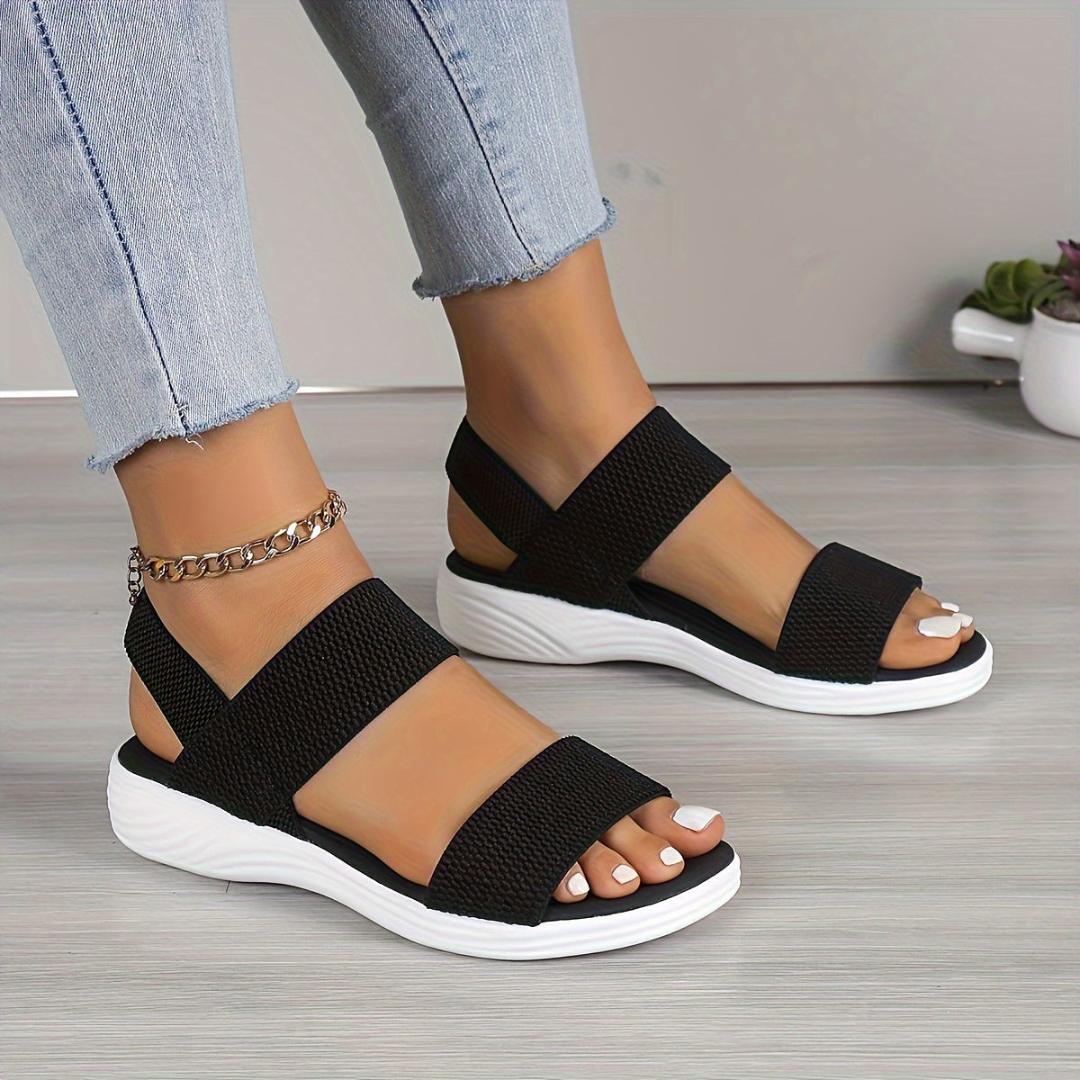 Tova | Women's Orthopedic Breathable Knit Platform Sandals