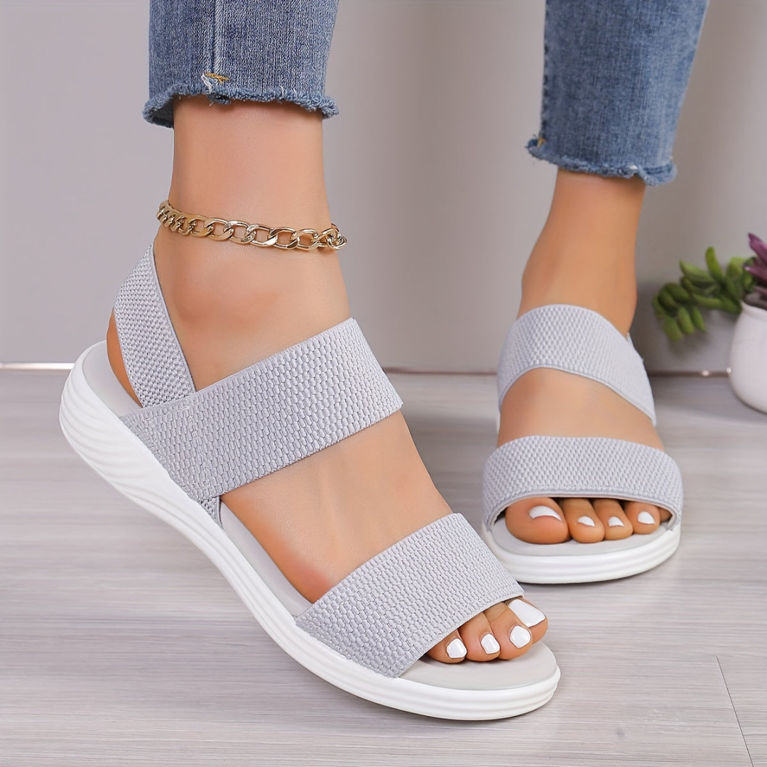 Tova | Women's Orthopedic Breathable Knit Platform Sandals
