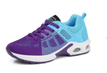 Veda | Women's Breathable Mesh Air Cushion Lace-Up Running Sneakers
