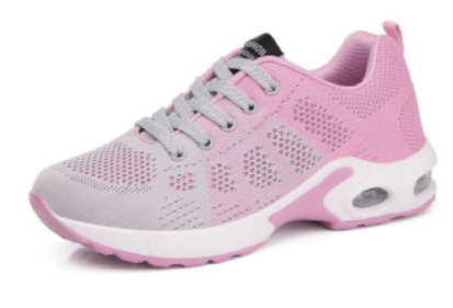 Veda | Women's Breathable Mesh Air Cushion Lace-Up Running Sneakers