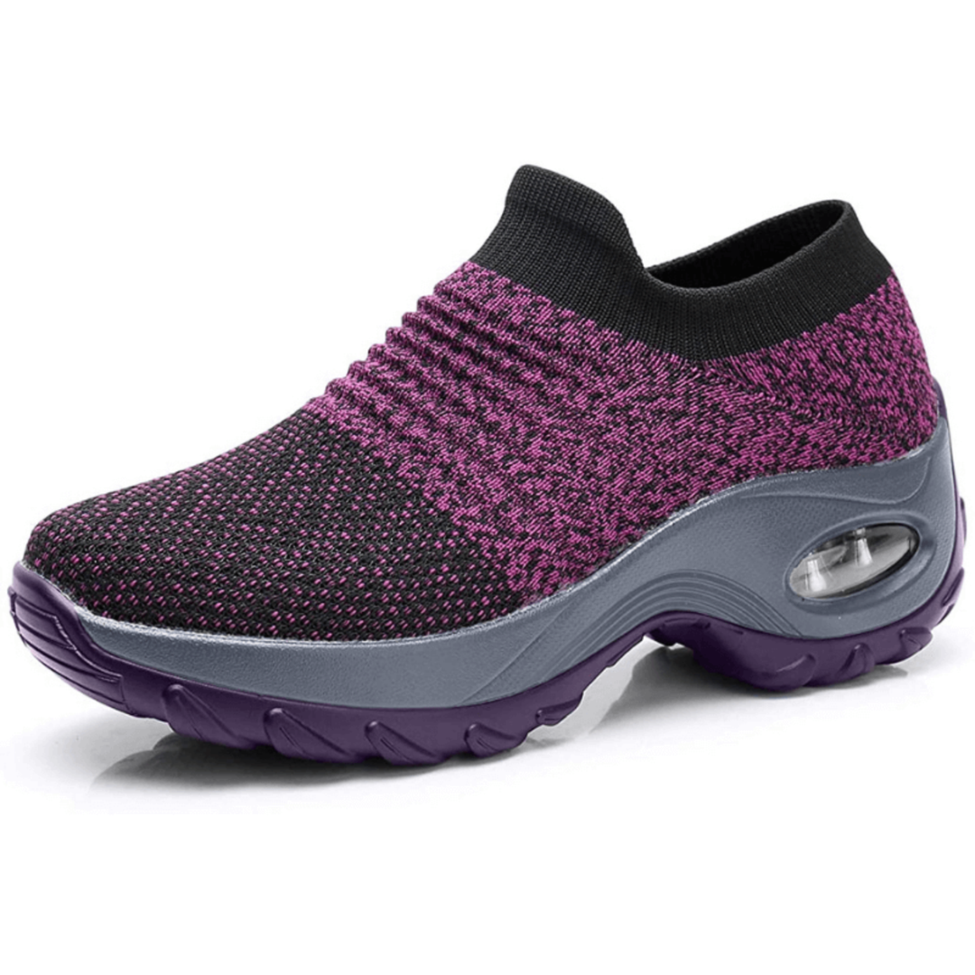 Vesper | Women's Breathable Knit Air-Cushion Slip-On Sneakers