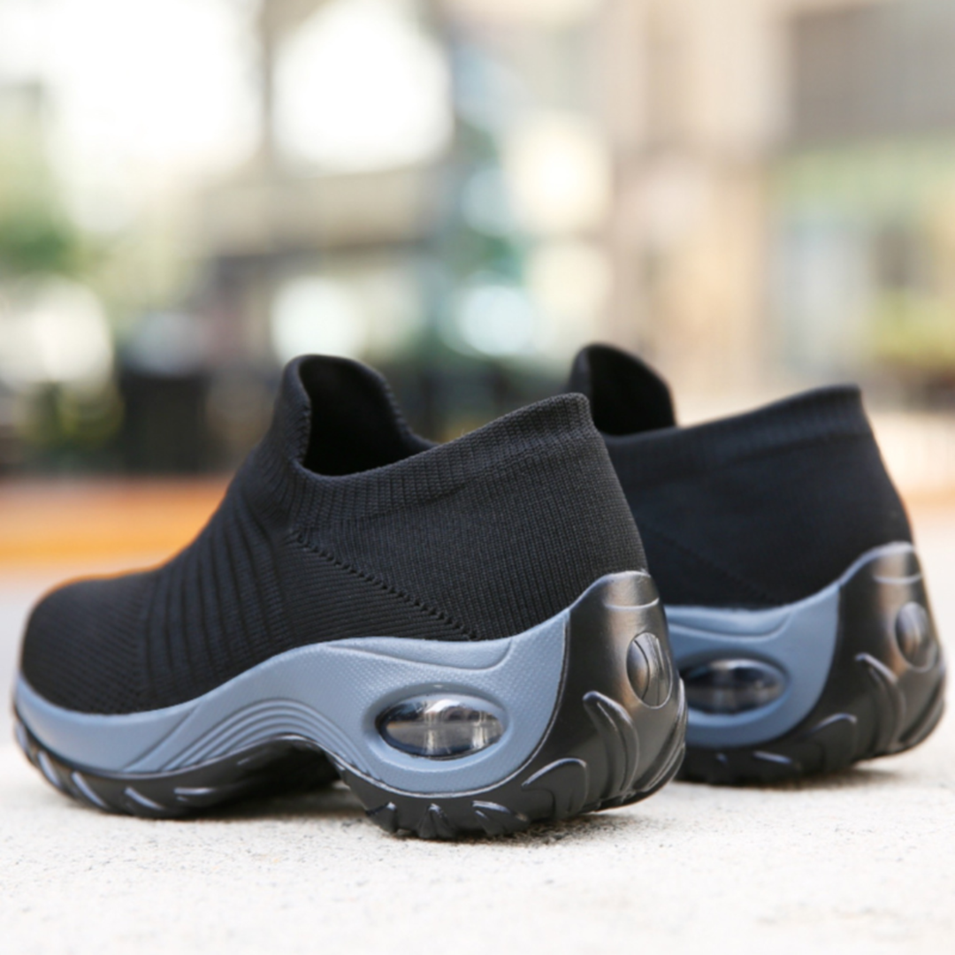 Vesper | Women's Breathable Knit Air-Cushion Slip-On Sneakers