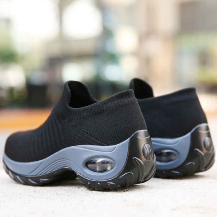 Vesper | Women's Breathable Knit Air-Cushion Slip-On Sneakers