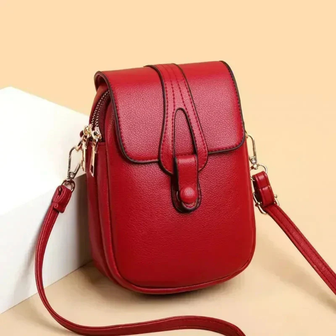 Willa | Women's Leather Mini Flap Crossbody Bag