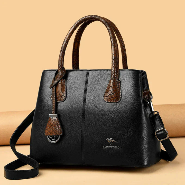 Wren | Women's Leather Structured Top-Handle Handbag Sophisticated