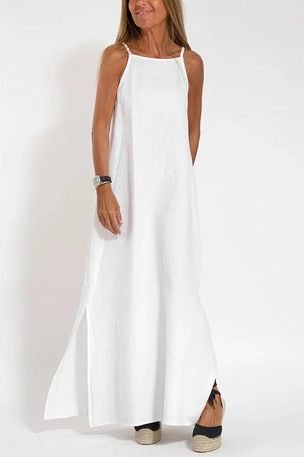 Dalia's Laidback Ease | Sleeveless Maxi Dress
