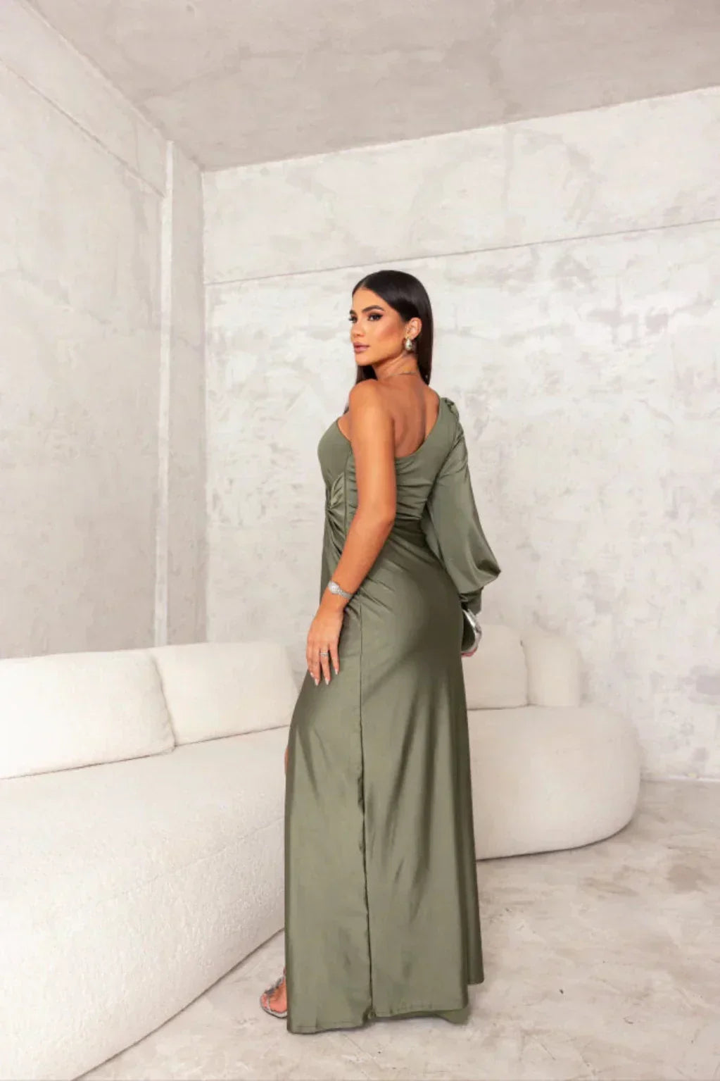 Estella™ - One-Sleeve Evening Dress